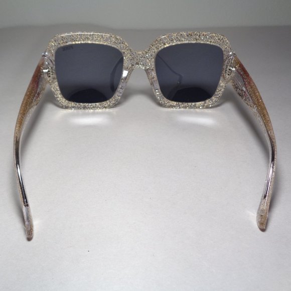 Victoria\'s Secret PK0010 Gold New Women\'s Square Frame Sunglasses main image 4